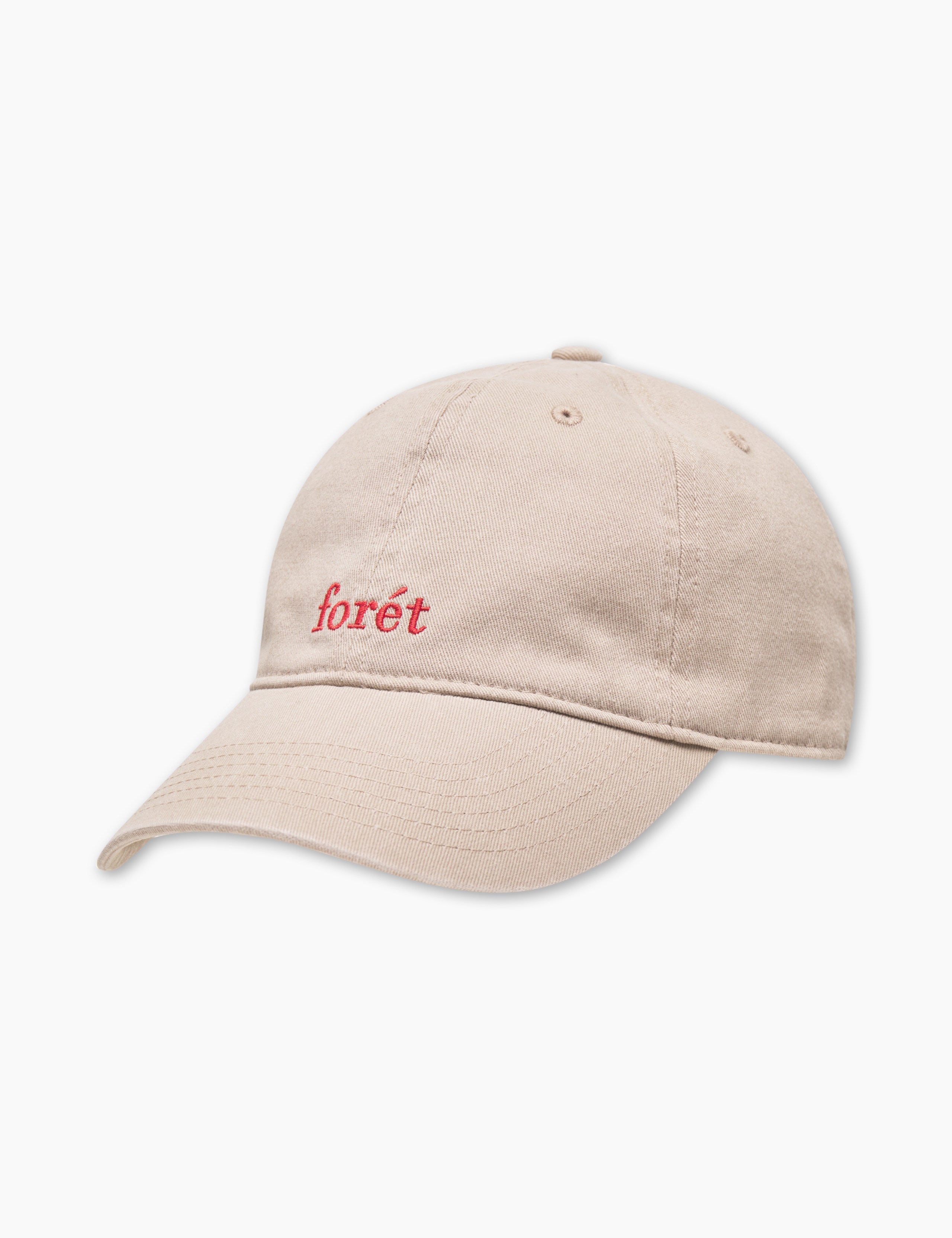 HAWK WASHED CAP - KHAKI RED