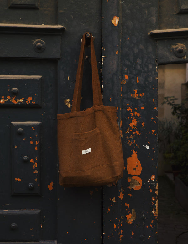 FORÉT TOTE BAG - BROWN