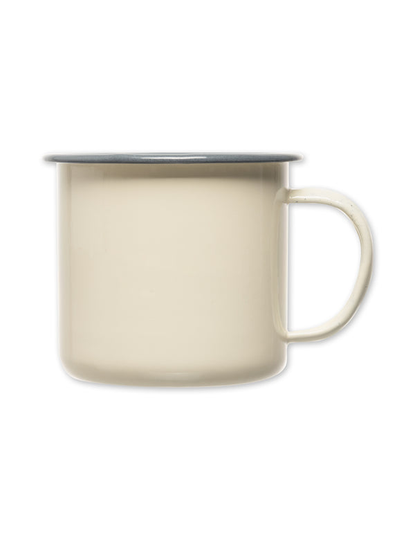 BEAN ENAMEL MUG - CLOUD