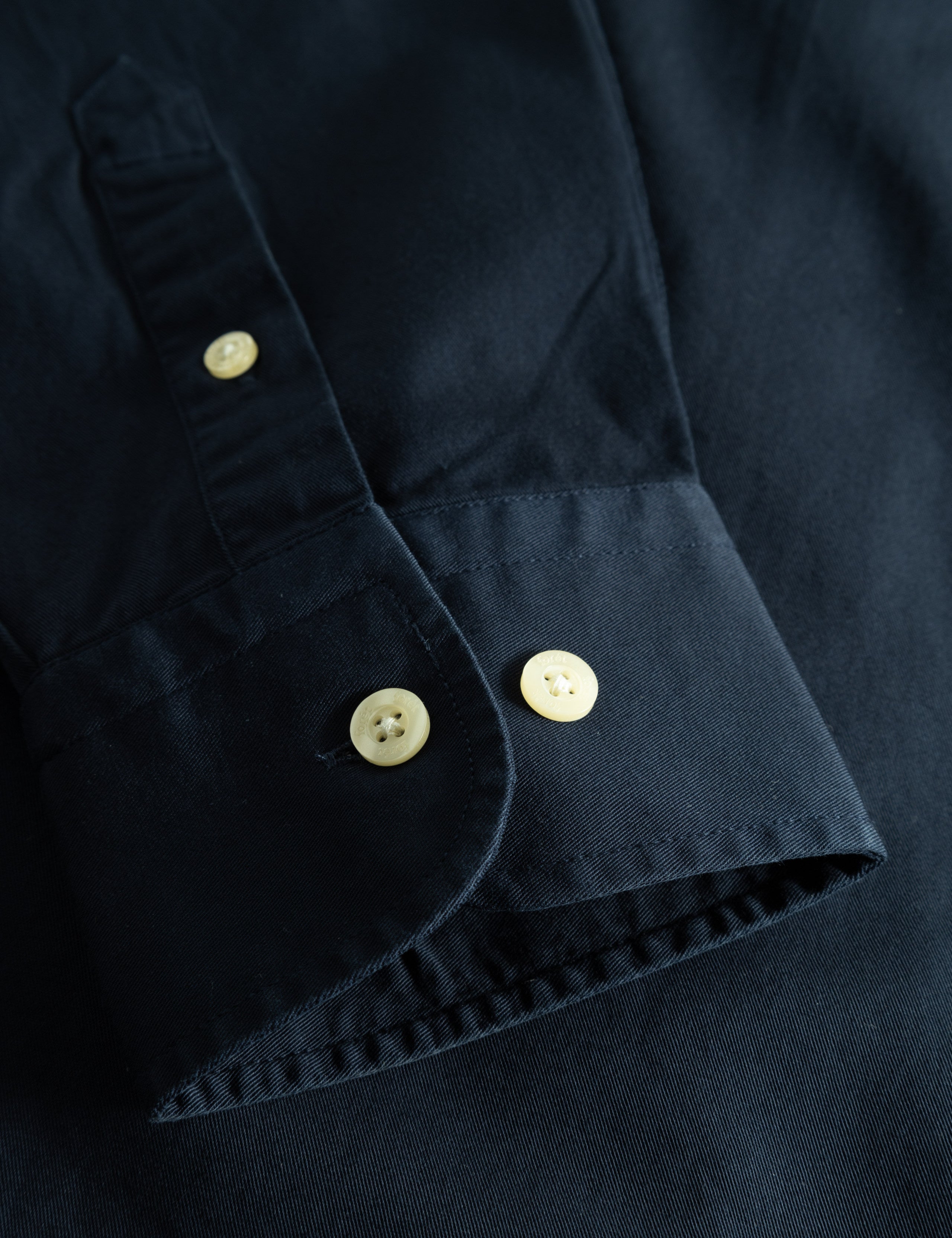 CAMP LIGHT TWILL SHIRT - NAVY