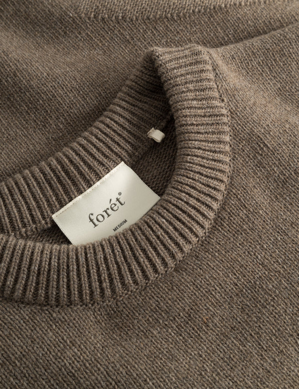 RELAX JACQUARD KNIT - STONE