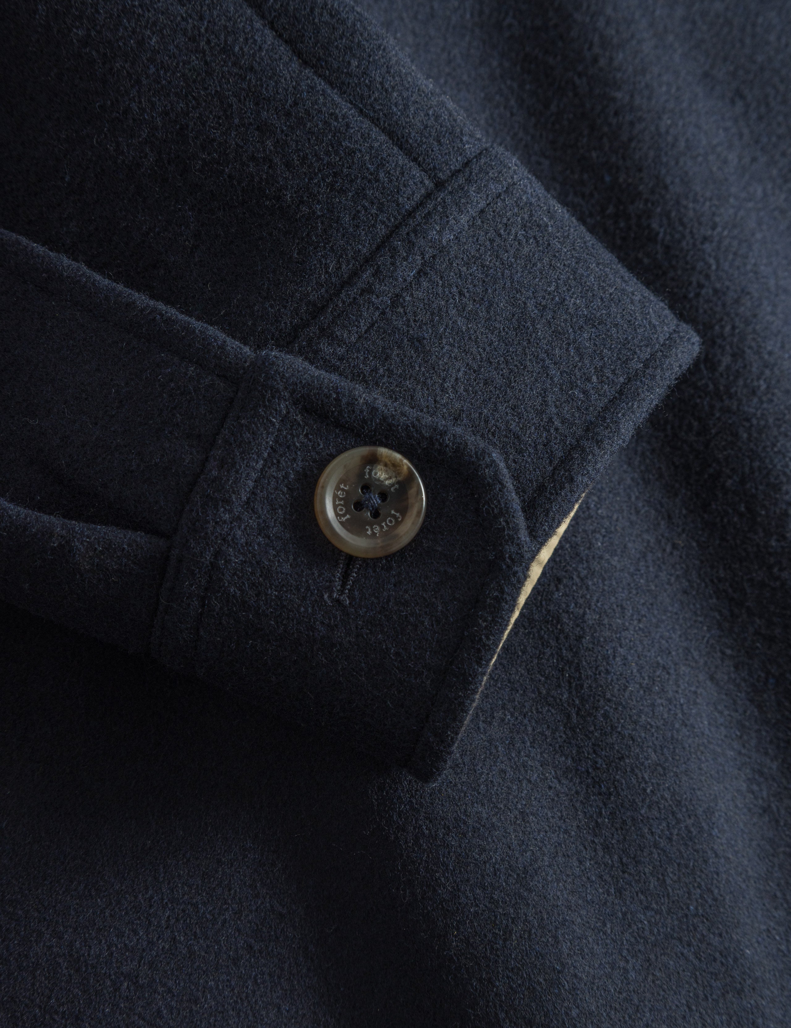 LODGE WOOL JACKET - NAVY