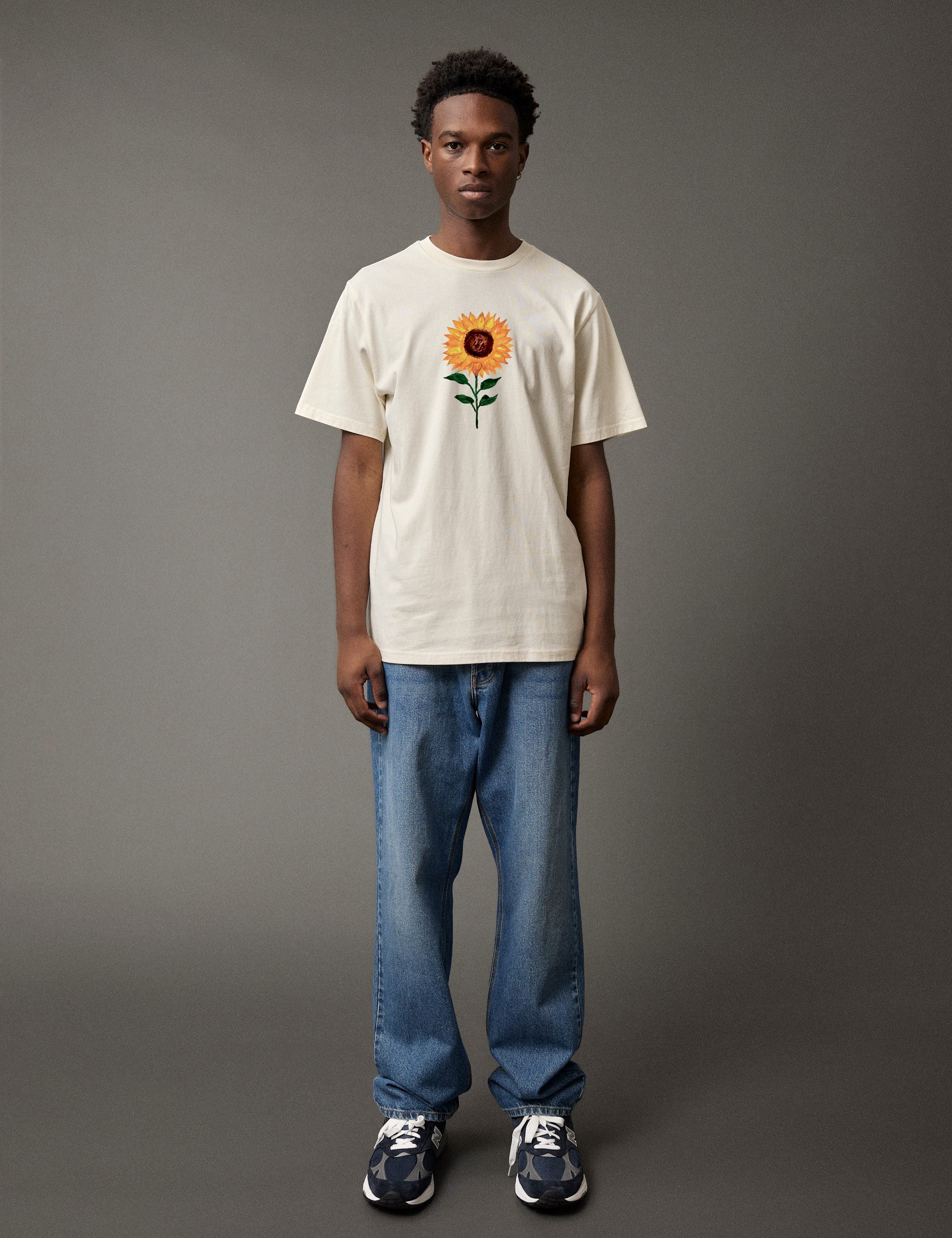 SUN T-SHIRT - CLOUD SUNFLOWER