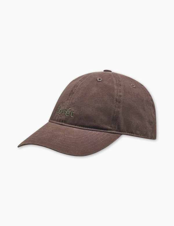 HAWK WASHED CAP - BROWN/GREEN