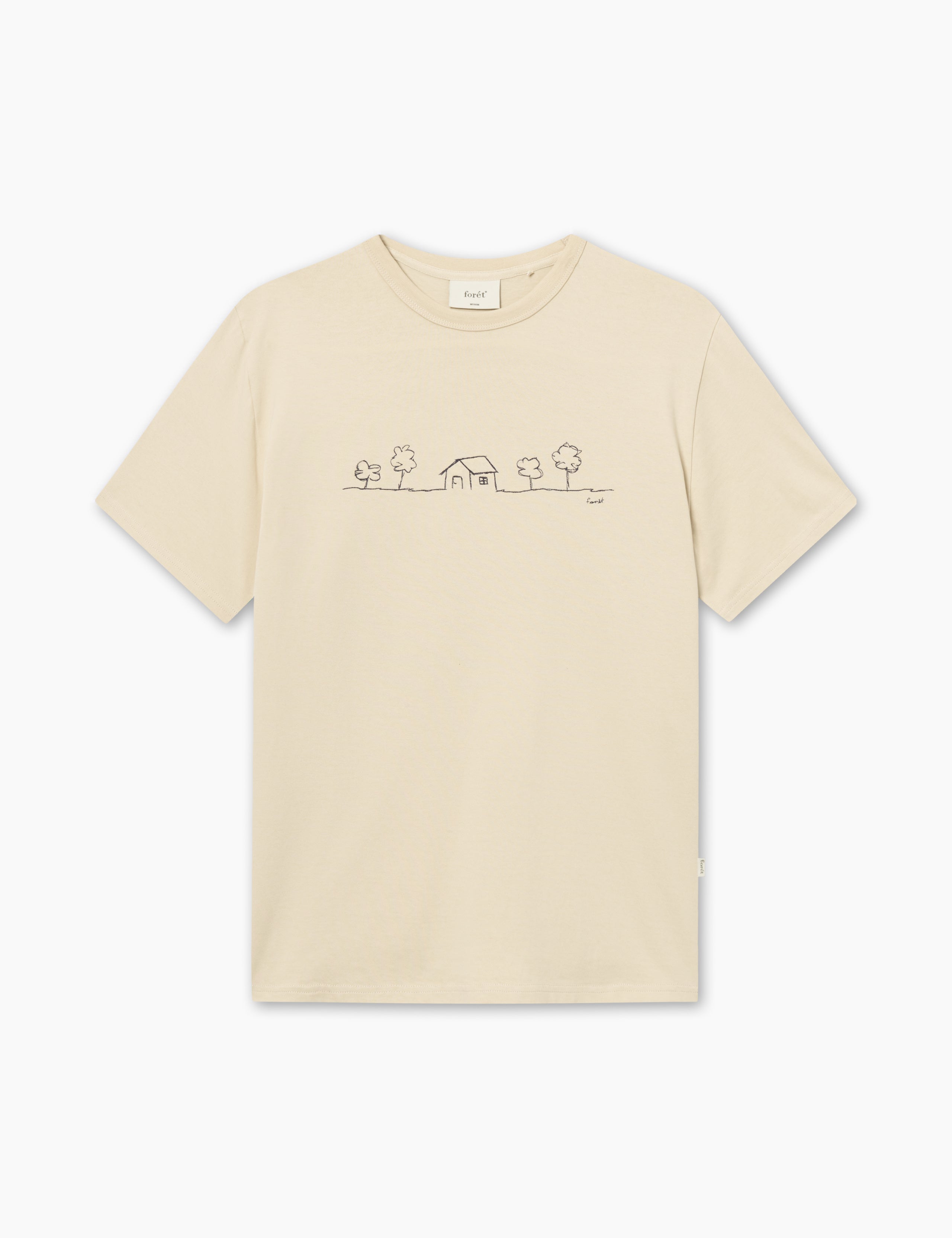 HUT T-SHIRT - OAT