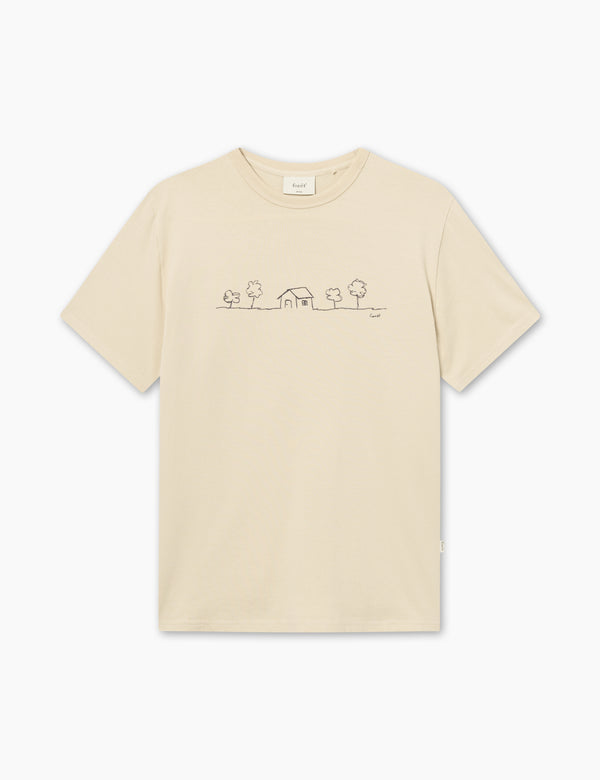 HUT T-SHIRT - OAT