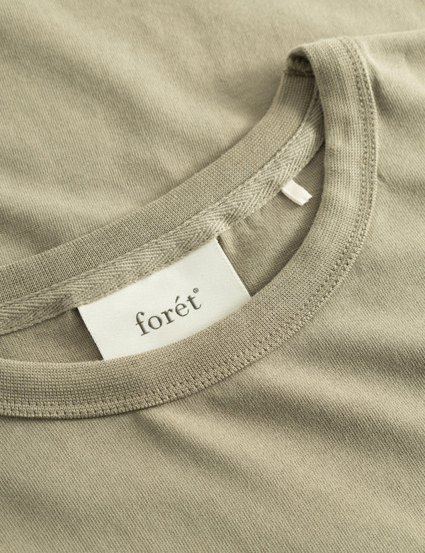 OAK T-SHIRT - DUSTY OLIVE