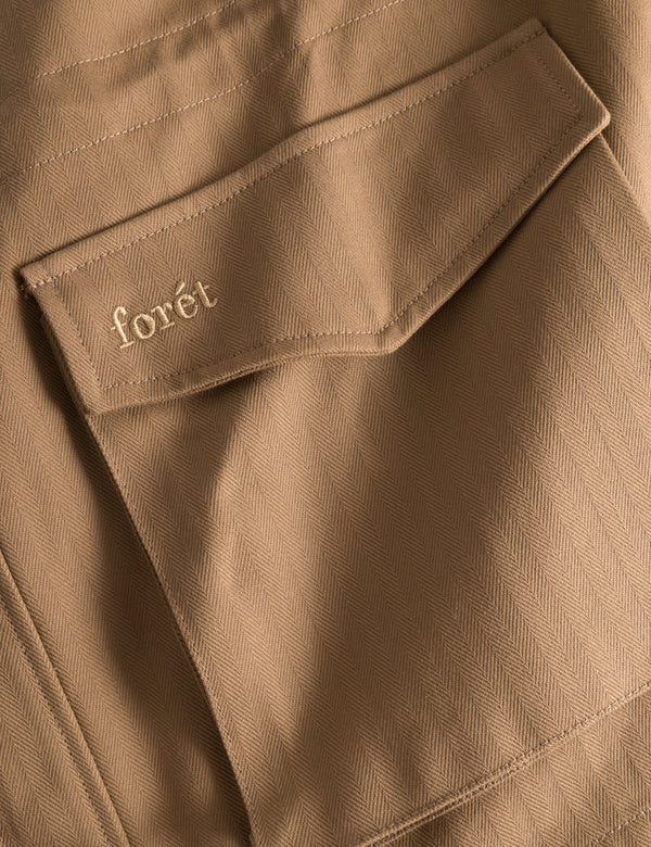 YOKE FIELD JACKET - KHAKI