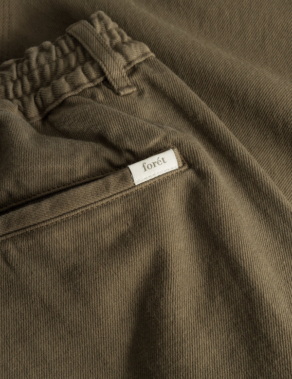 CLAY PANTS - STONE TWILL