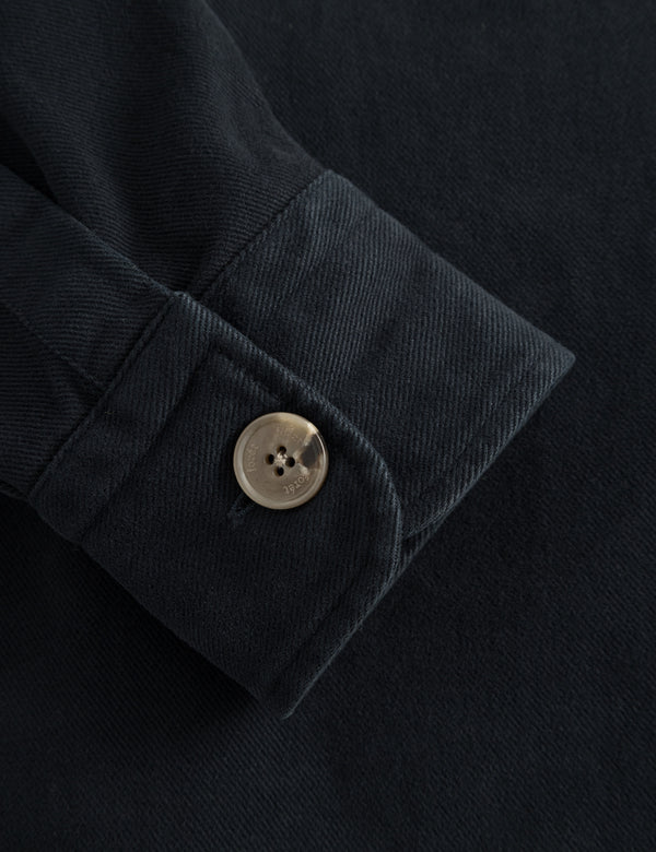 FELLOW TWILL SHIRT - WASHED BLACK