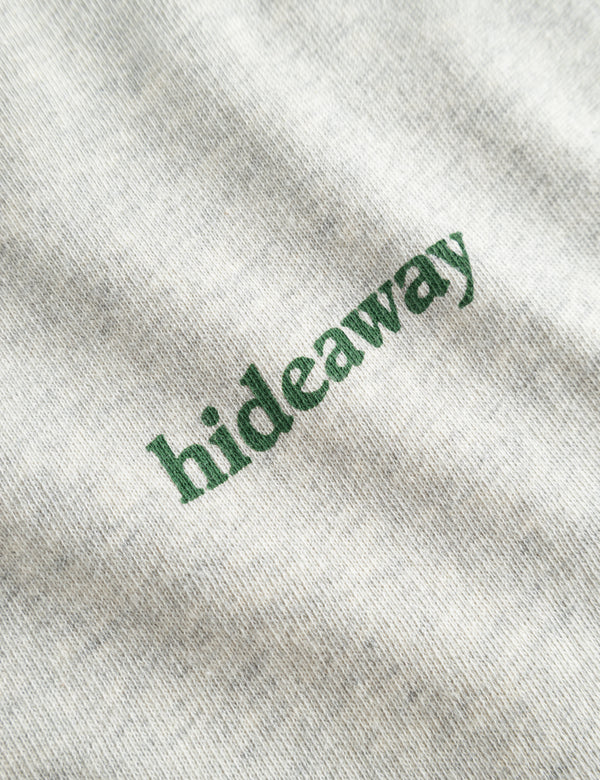 HIDEAWAY SWEATSHIRT - SNOW MELANGÉ