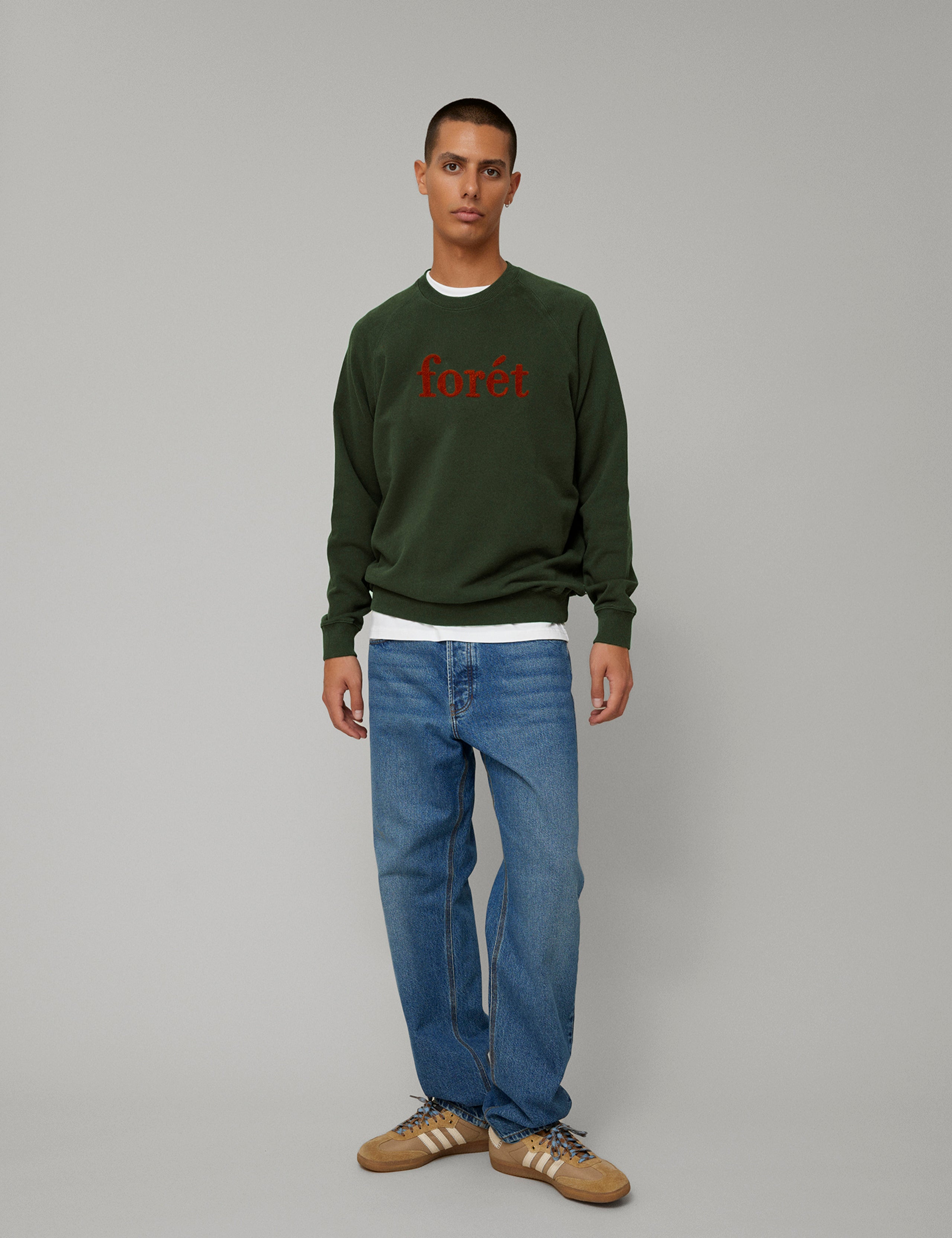 SPRUCE SWEATSHIRT - DARK MOSS