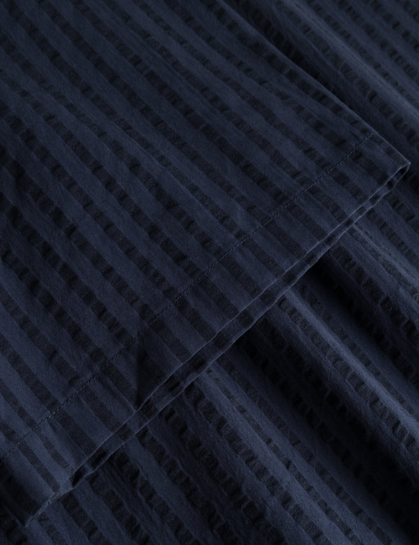 VOLE SEERSCUKER SS SHIRT - NAVY