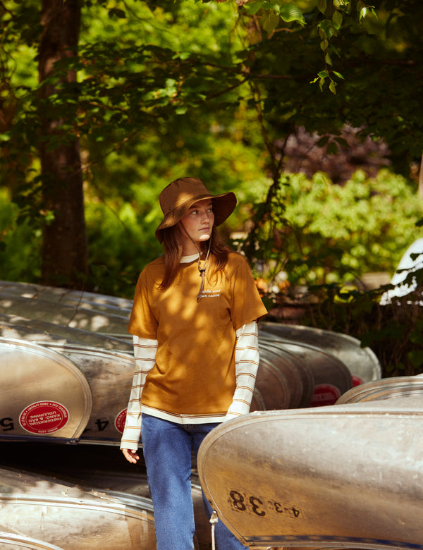 ABEAM BUCKET HAT - BROWN