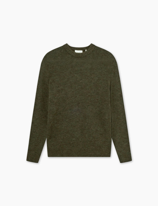 ALPINE KNIT - DARK MOSS