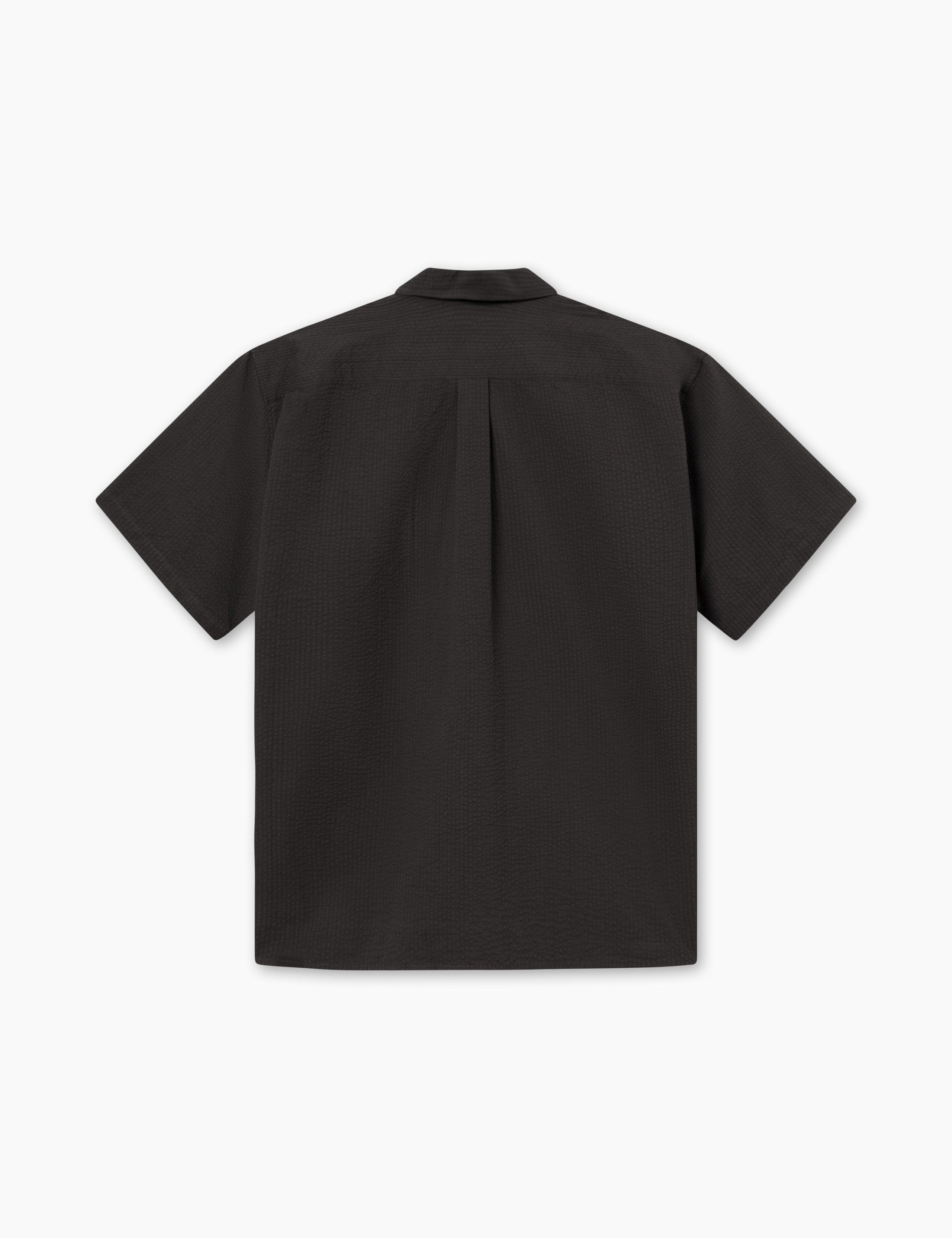 HUSH SS SHIRT - WASHED BLACK