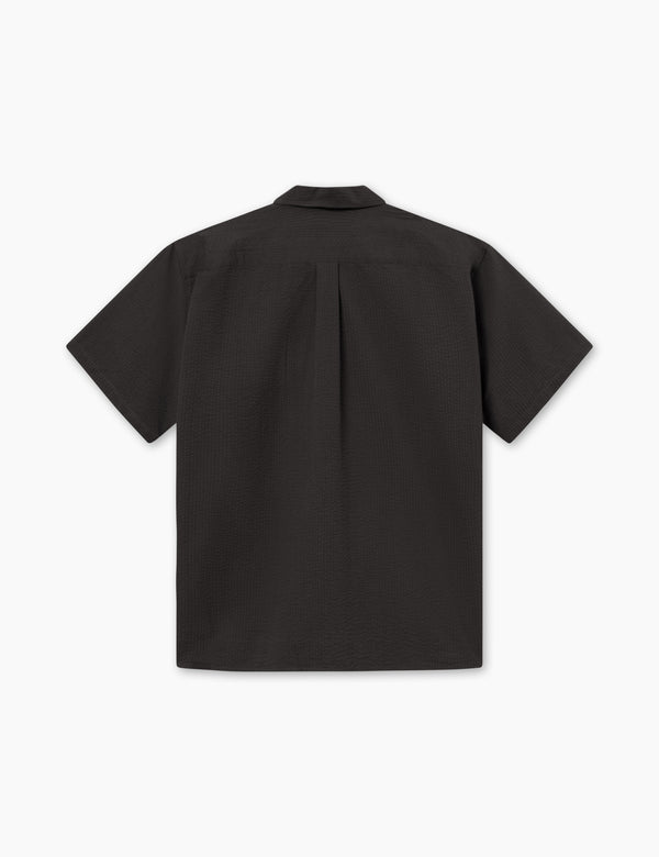 HUSH SS SHIRT - WASHED BLACK