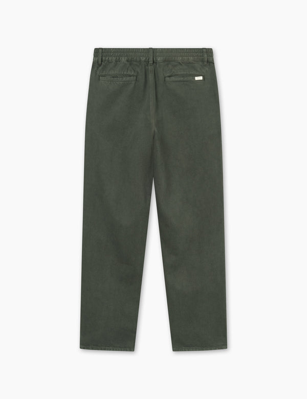 CLAY PANTS - DARK MOSS