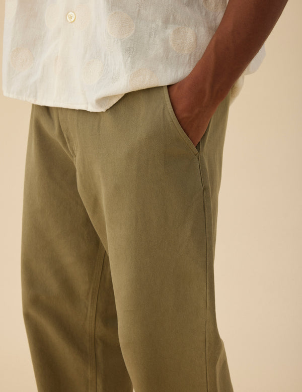 CLAY PANTS - DUSTY OLIVE