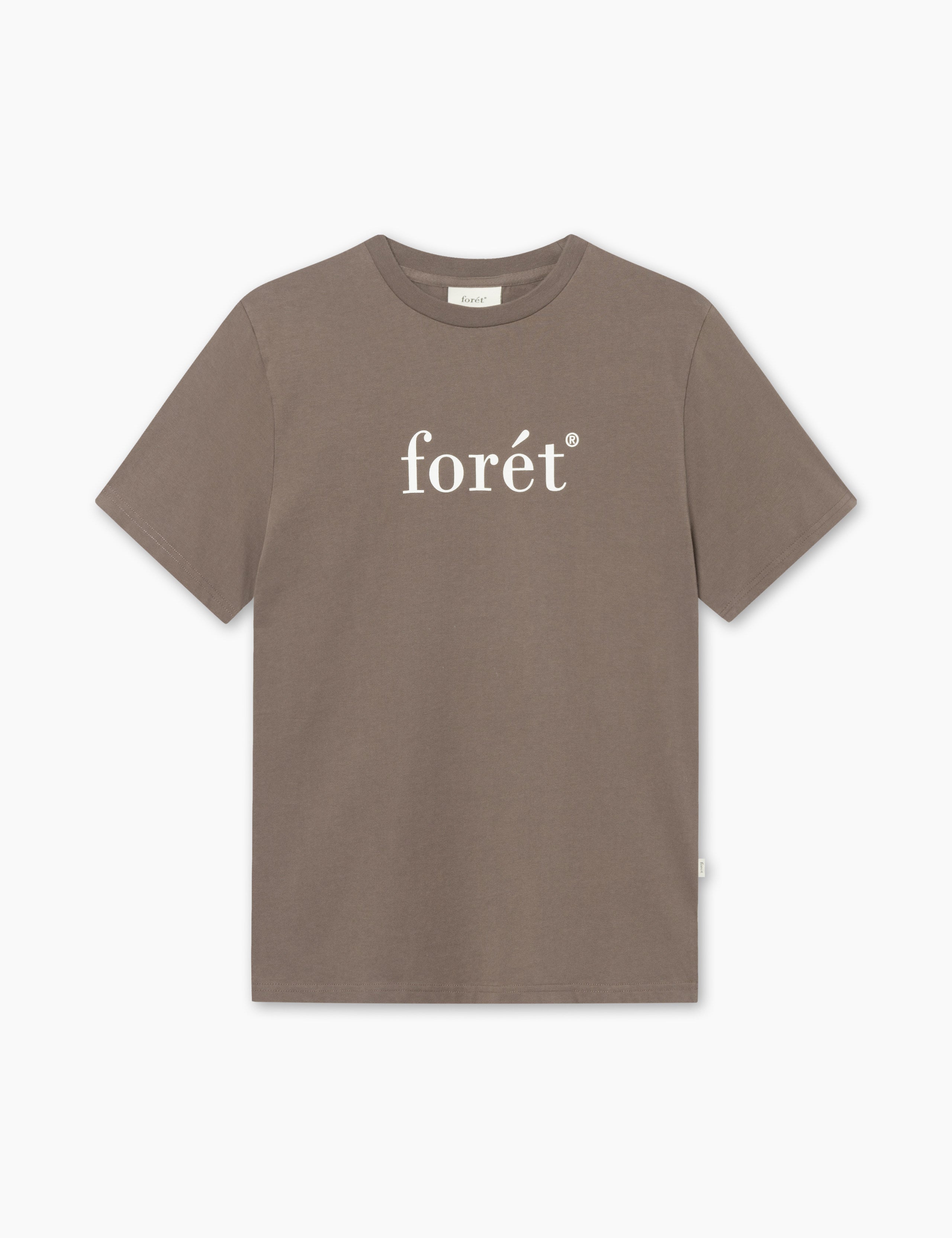 AMBER T-SHIRT - COLD BROWN/CLOUD